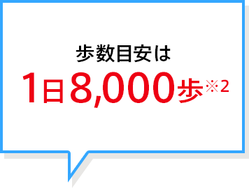 推奨睡眠時間は7~9時間※2(成人:18~64歳)